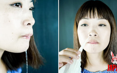 Japan Fetish Fusion: Sudut pandangan pertama Mitsui Ayano, bersin dan hidung berair: Pertunjukan...