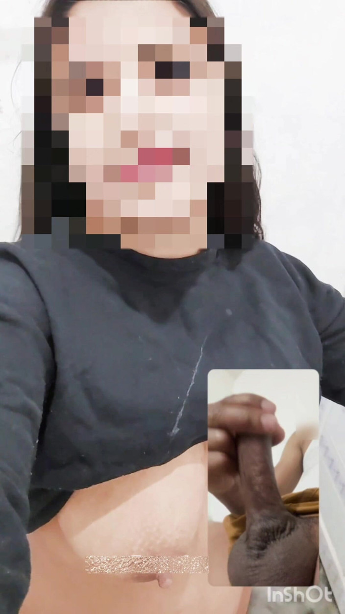 Naughty_Sana: Horny Stepsister Masterbating with Her Ex on Whats App