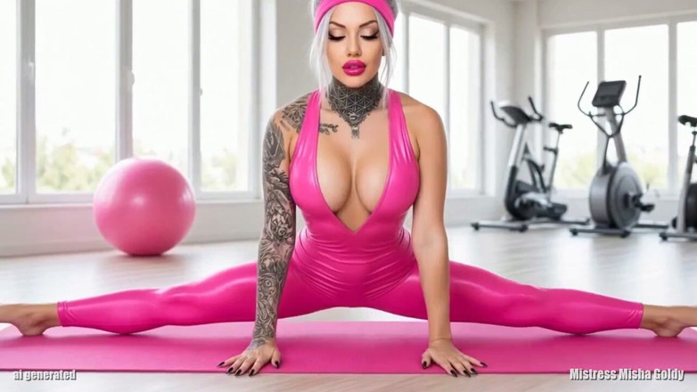 Goddess Misha Goldy: Doma jsi host, ne muž.