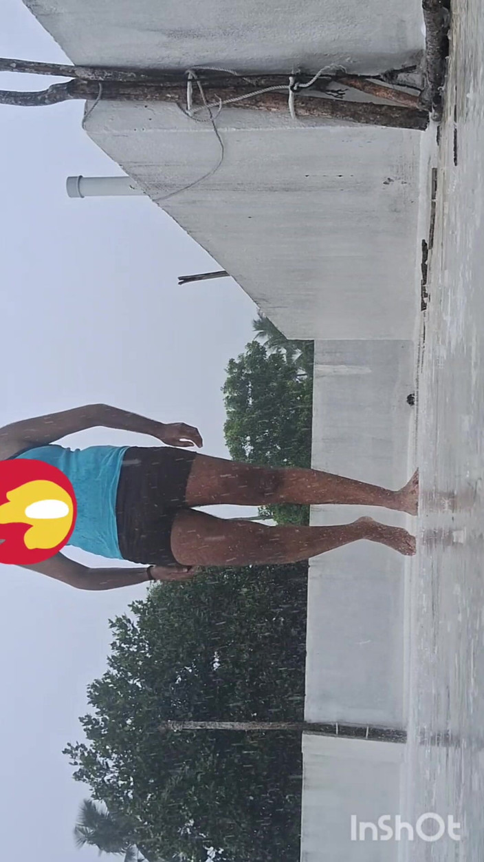 Mayank Perv: Mallu Man Nude Masturbation in Rain