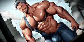 Erotic Man: Hunks với trêu chọc khổng lồ