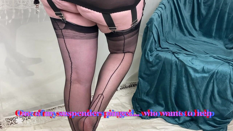 Aunty Sandra vintage girdle queen: Przedstawiamy Ciocię Sandrę Vintage Pasrdle Queen