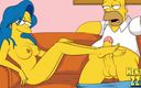 Hentai ZZZ: Marge लालची इच्छा