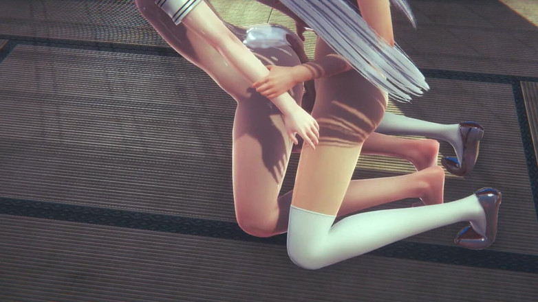 Yaoitube: Yaoi Femboy - Kano knullad och trekant med andra 2 femboys