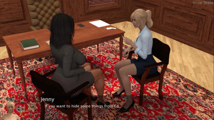 Porny Games: Istri hot proyek - seks anal bareng jenny (46)