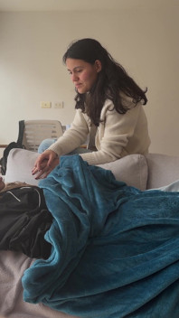 Eşim romantik lezbiyen seksin nasıl yapılacağını hatırlıyor
