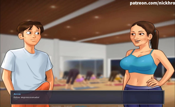 Cartoon Universal: Summertime Saga bahagian 1 (submisif Portugis)