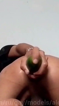 The Fiery Hole Was Torn Apart by a Huge Vegetable From the Garden!