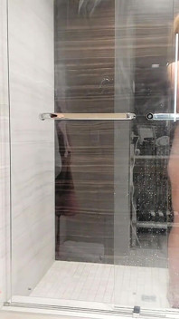 Gerçek ateşli evli kadın orta yaşlı seksi kadın kamera kızı Jess Ryan duşta