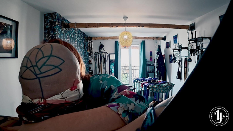 InannaJustice: St Andrews Cross Bondage: Inanna Justice Zmysłowe chusty