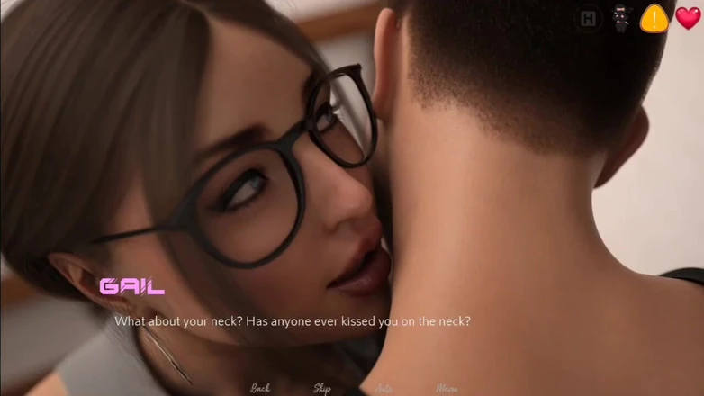 Neorm: Step Sister and Step Brother Kissing Each Other