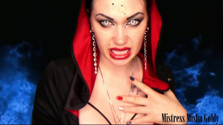Goddess Misha Goldy: Una ipnotizzante scopata della mente: Tu mi sottometterai, mi dirai...