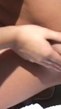 Two horny hot sluts get their pussies and asses fucked by the pool enjoying like sluts