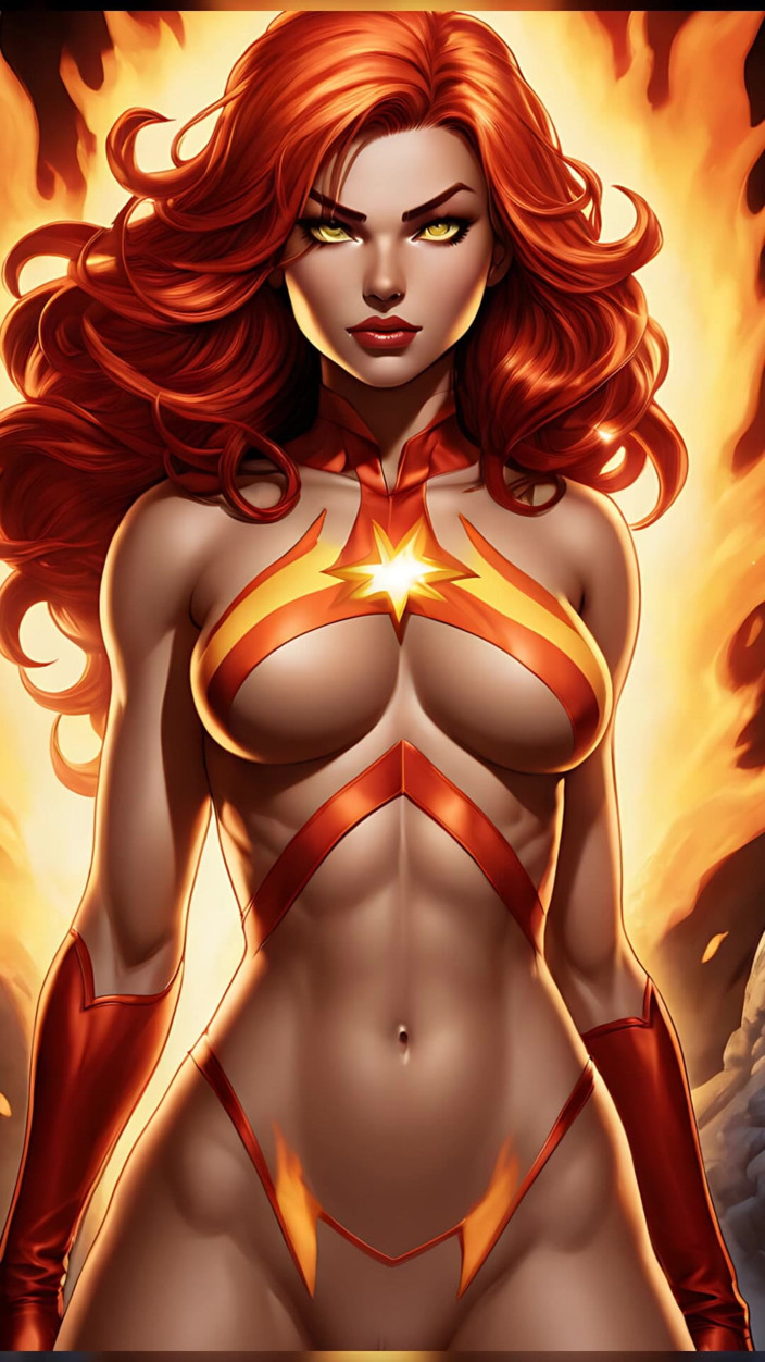 LustRender: Naakte Blaze Vanguard Courage Aura