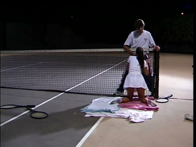 Pound Me Outside: Pounding her ass at a tennis court