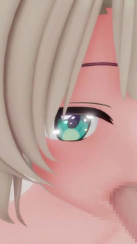 Shigure Ui Blowjob Hentai Facial Cumshot Mmd 3D Clear Blue Eyes Color Edit Smixix