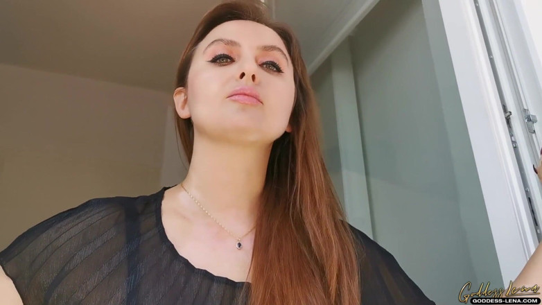 Goddess Lena: Horny by my spit