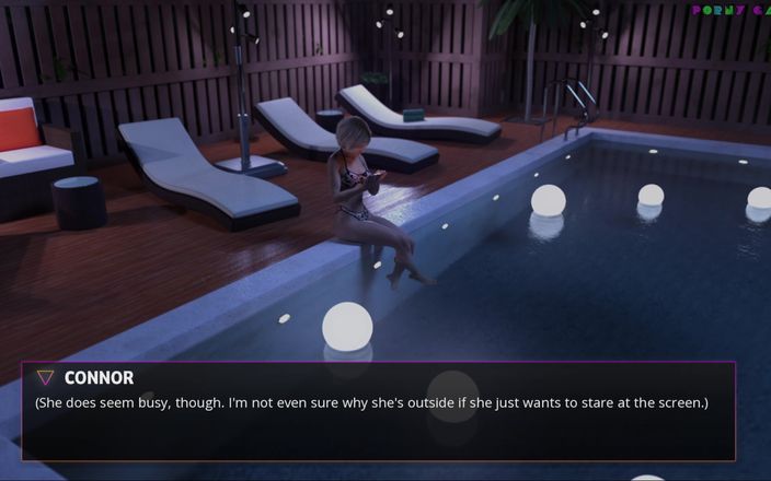 Porny Games: Полуночный рай от Lewdlab - приключение у бассейна, еще больше развлечения с учителем 15