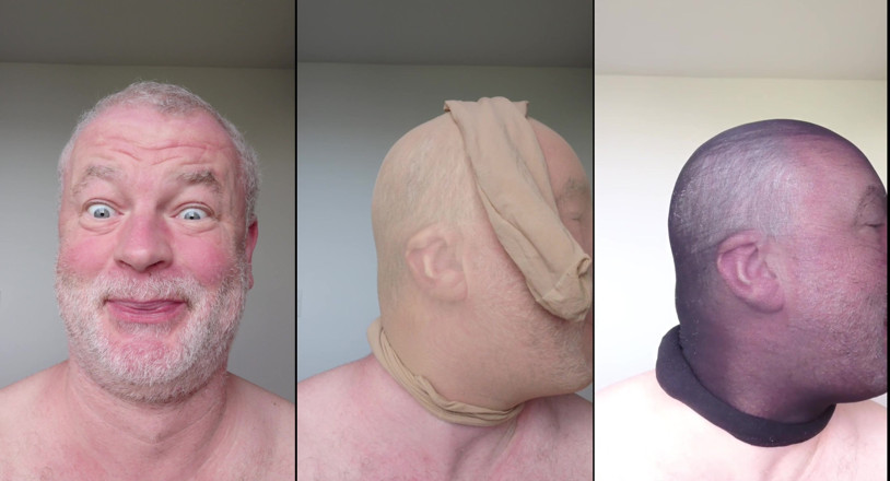 NylonFace: Selfie Collage with Masks Made of Tights