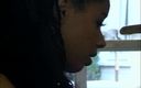 CBD Media: Un grand mec blanc baise une petite adolescente africaine