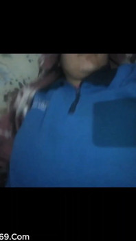 My Czn Tits in Blue Shirt