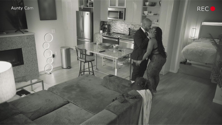 Dark Wet Dreemz: Caught Stepauntie Fuckin on the Security Cameras