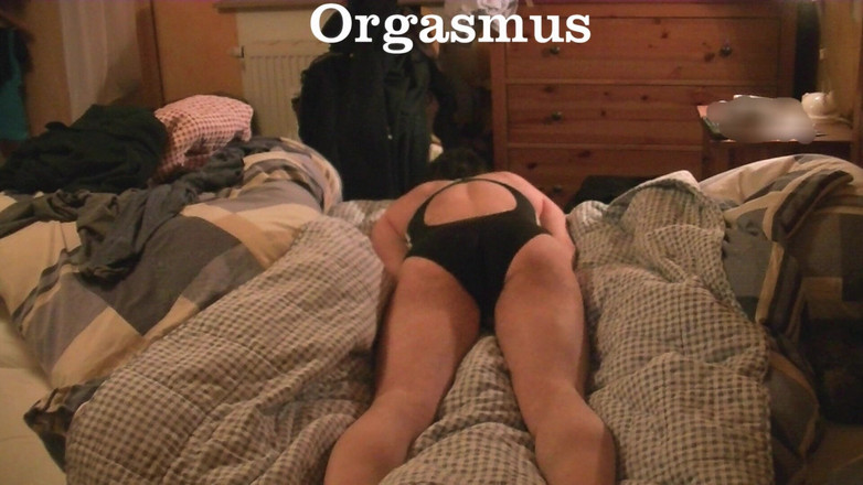 Mark Hannes: Svart baddräkt hump onani