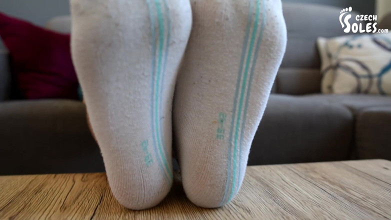 Czech Soles - foot fetish content: POV - Wanna play with my feet?