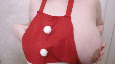 BustyVic: 4K. Kongkek tetek Krismas, pancutan cepat