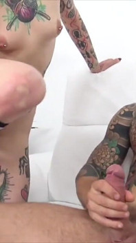 Tattooer Girl Fuck Client