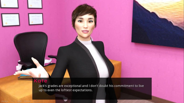 Dirty GamesXxX: Herkes için bir adam: dekanın odasına - bölüm 4
