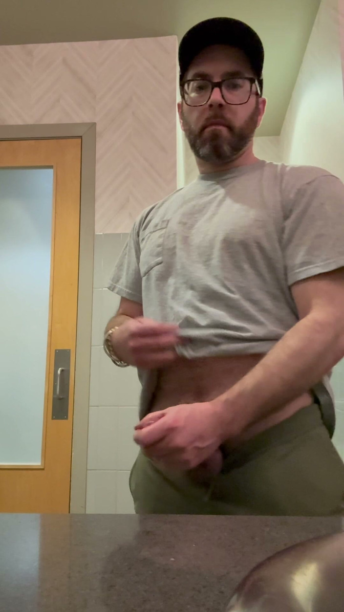 Dnvr COtter: Apartment Bathroom Jerk and Cumshot