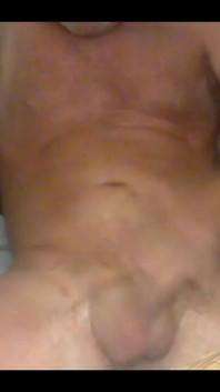 Stroking My Hard Cock so Hard Piss Shoots Out
