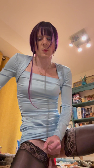 Jessica silk: Jess Silk dildoya biniyor