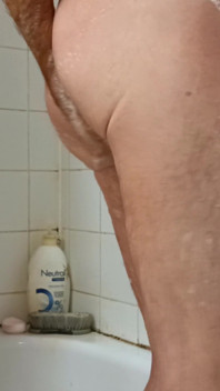 Dilf in the Shower Hard Cock Wanking and Cumming - Rockard Stepdaddy