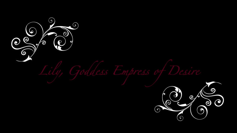 Lily, Goddess of Desire: Süßes zierliches Mädchen spielt mit ihr