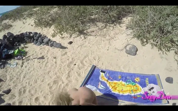 Sexydea: Heat up Your Screen: Sexydea's Beach Doggystyle POV Will Leave...
