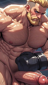 Pejuang Bogel Ken Masters (ai)