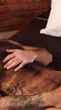 BEARFILMS - Atlas Grand hammers cumslut Bear Sillien