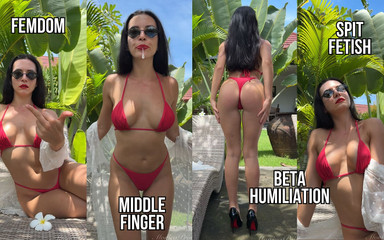 Princess Monica: Venkovní uctívání bohyně a sissifikace a ponížení