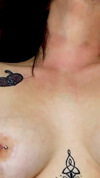 Raven Gets Her Tits Oiled