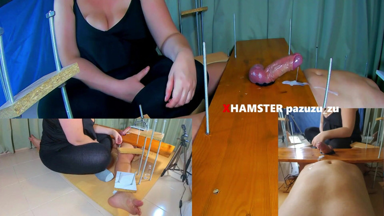 Pazuzu_zu: Femdom juego - ellas vestidas, él desnudo, 20 min paja + después del orgasmo +...