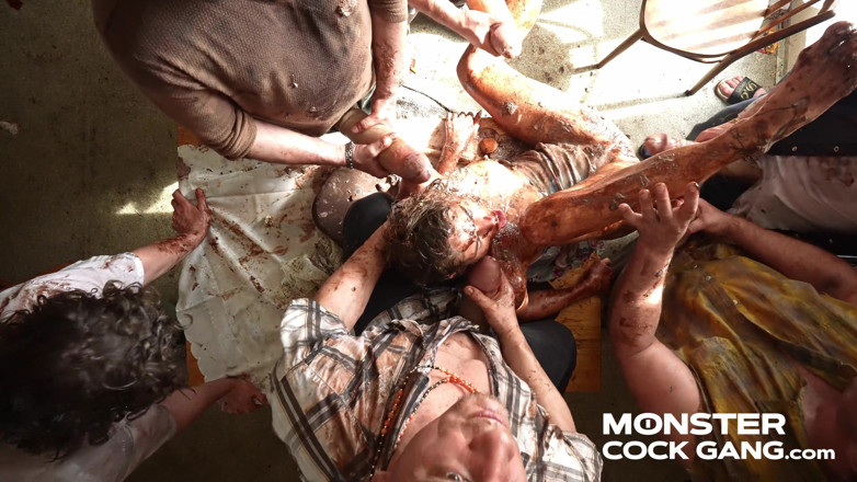 MonsterCockGang: Monster Cock Gang 7.5: Food Fight? No - Fucked Just Right