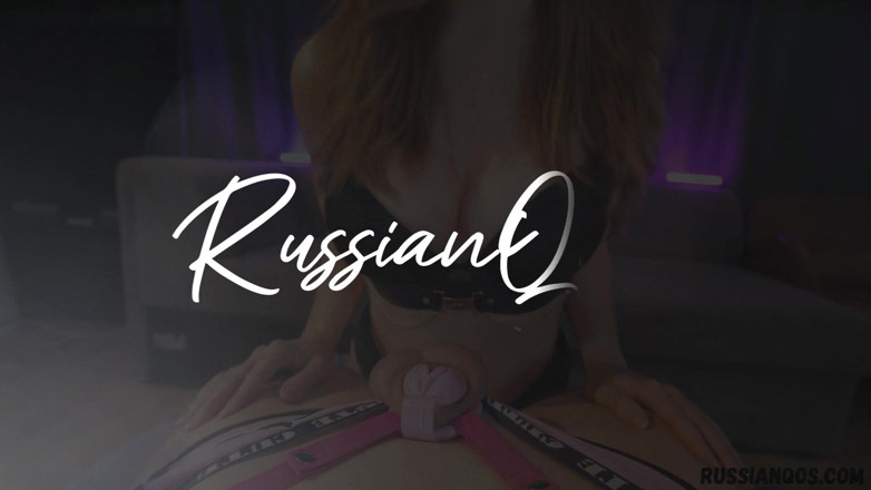RussianQOS: Locking You up in Pink Sissy Chastity