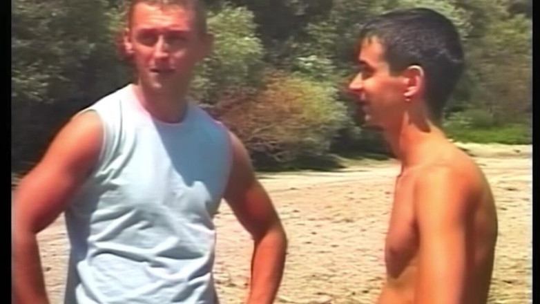 Boys boyz: Ripped Studs Trade Intense Outdoor Blowjobs