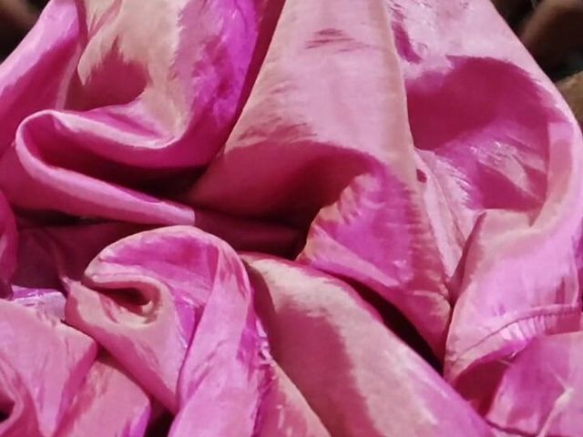 40 Dick Head Rub with Pink Shaded Satin Silky Salwar of Neighbour Bhabhi (Satin and silky)