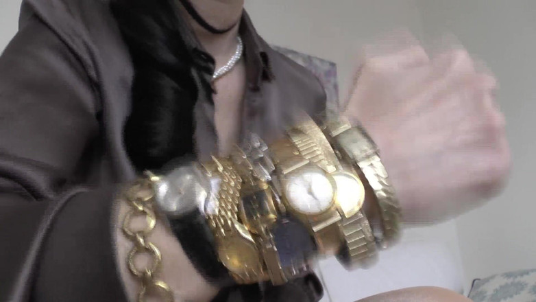 Lady Victoria Valente: Po hlídací dědičnosti sexy hodinky zvuky během masturbace, Lady Victoria...