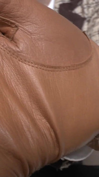 Prelude to a Session: Sniffing Leather Gloves Before the Whip Cracks! Lady Victoria Valente