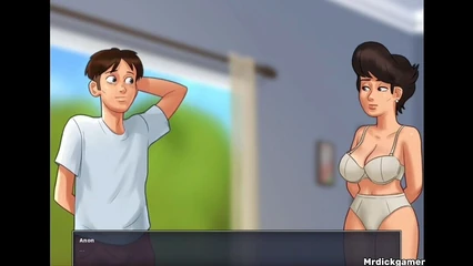 Hornysexes: Summertime Saga Hot Sex with Neighbour Wife