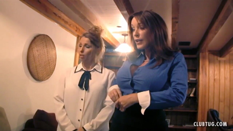 Club Tug: Sexy MILFs Rachel Steele and Stacie Star